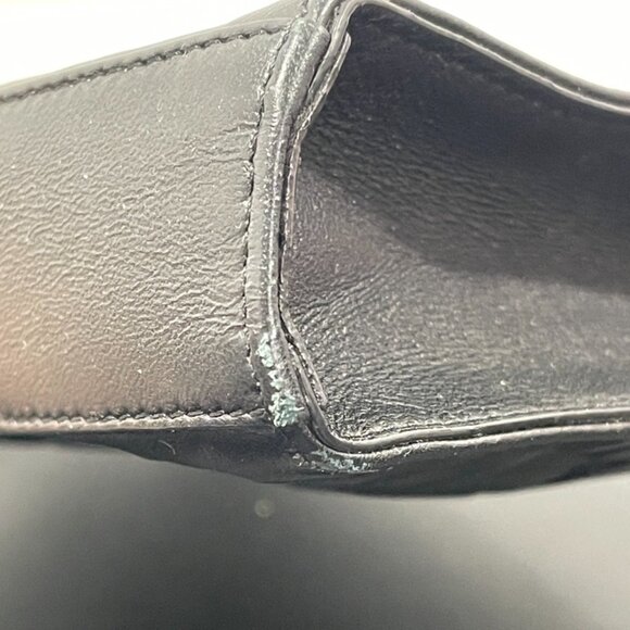 Fendi Vitello Grace Zucca Embossed FF 1974 Embossed Flat Pouch Black (JB1128) - Picture 5 of 9